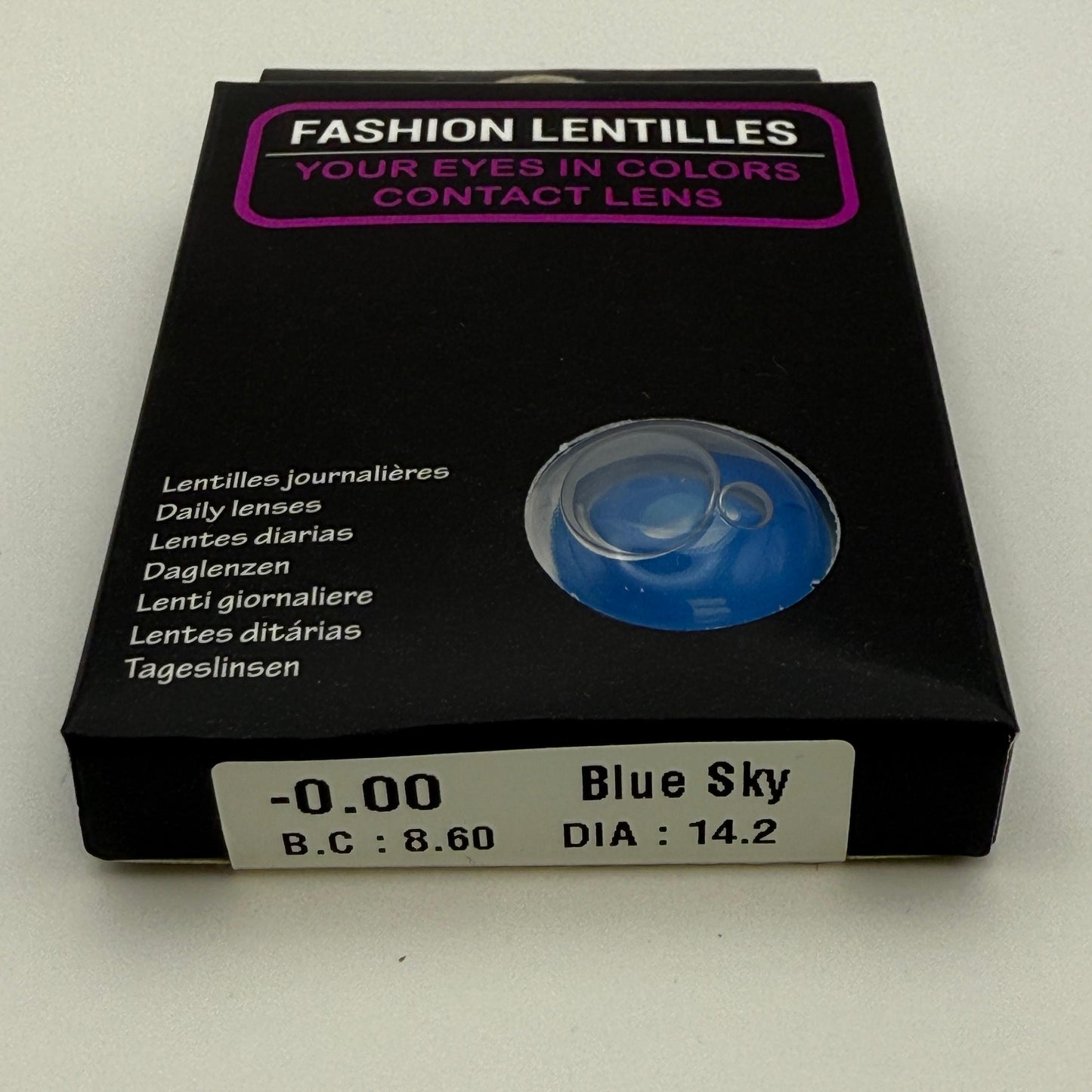 Lenti a Contatto Blu/Blue Sky - Halloween