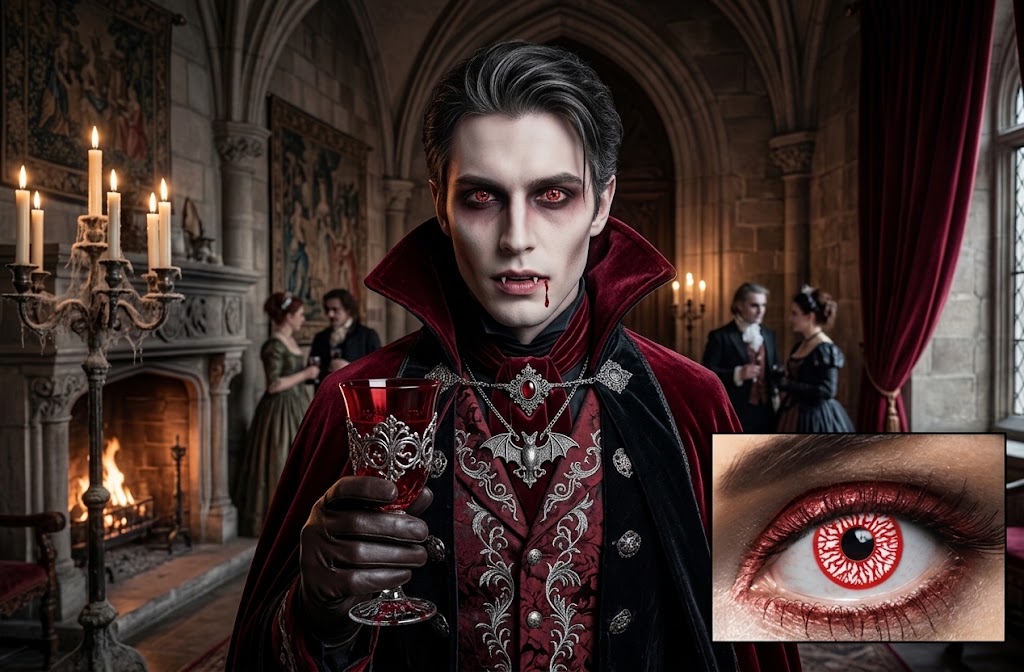 Lenti a Contatto Halloween Effetto Sangue – Blood Shot