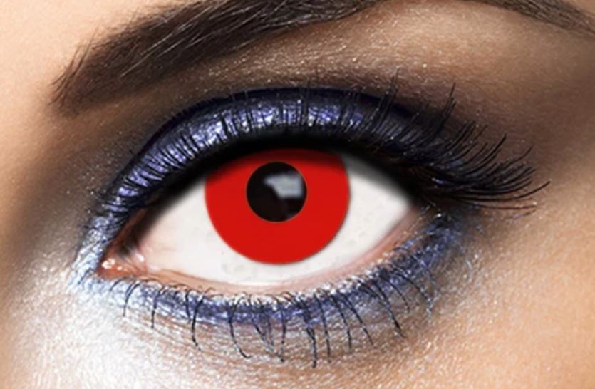 Lenti a contatto Rosse/Red Out Halloween